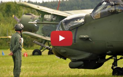 Lotnisko Wilamowo-Kętrzyn podczas Mazury Air Show – film 360°